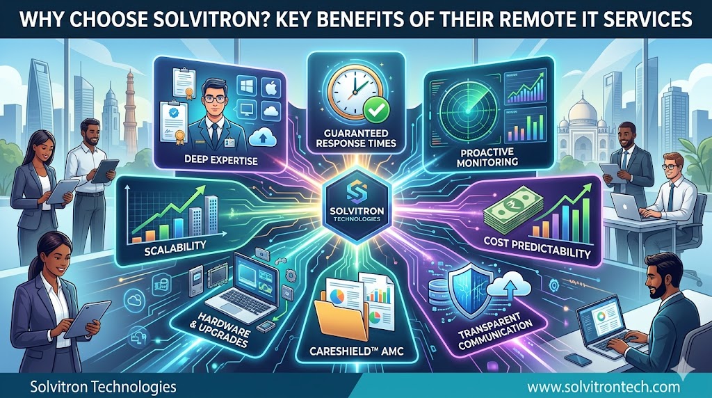 Why Choose Solvitron? Key Benefits of Their Remote IT Services